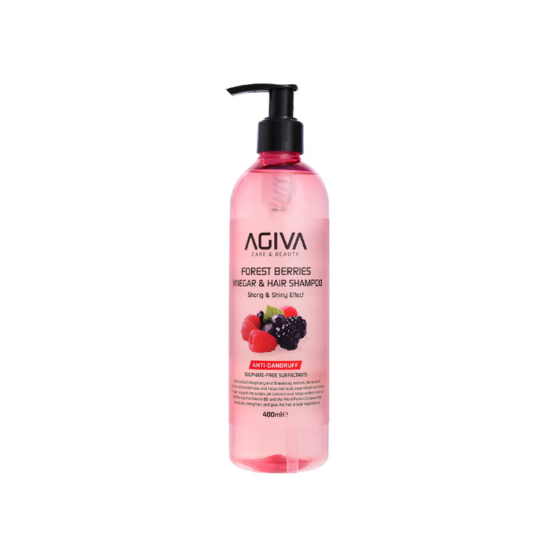 Shampoo for Dry Scalp and Dandruff Cranberry Vinegar Agiva 400ml