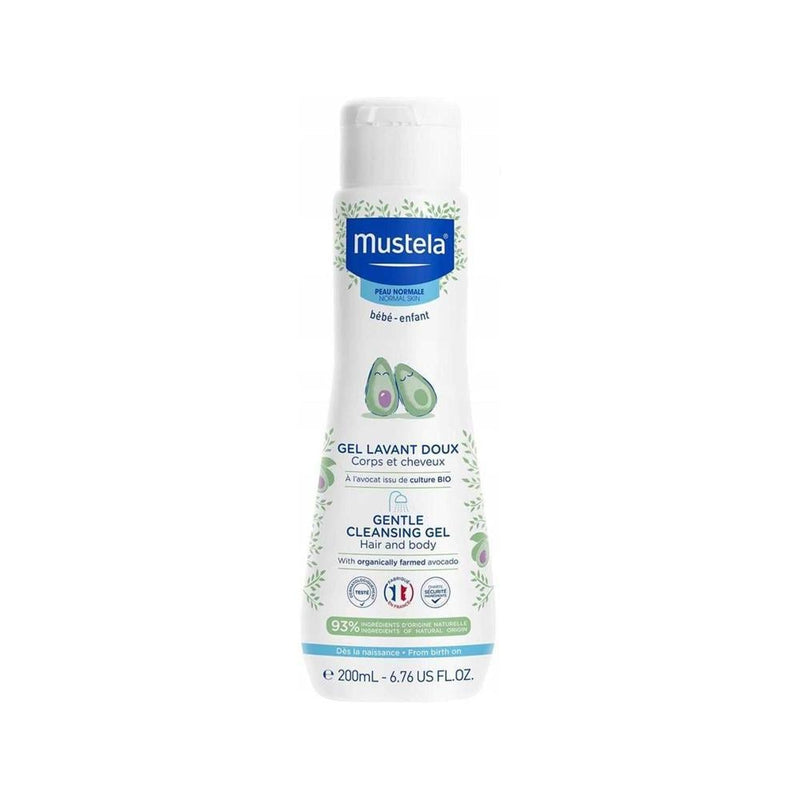 Buy Baby Hair and Body Wash Gentle Cleansing Gel Mustela 200ml