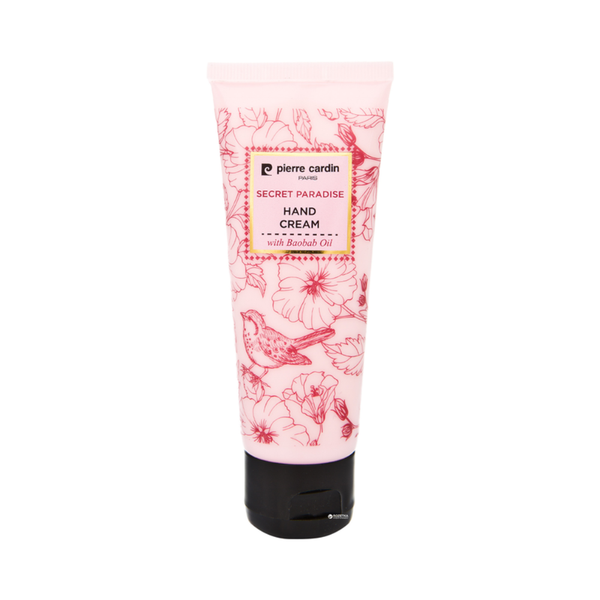 Pierre Cardin Hand Cream, Vitamin E and Baobab Oil, 75ml