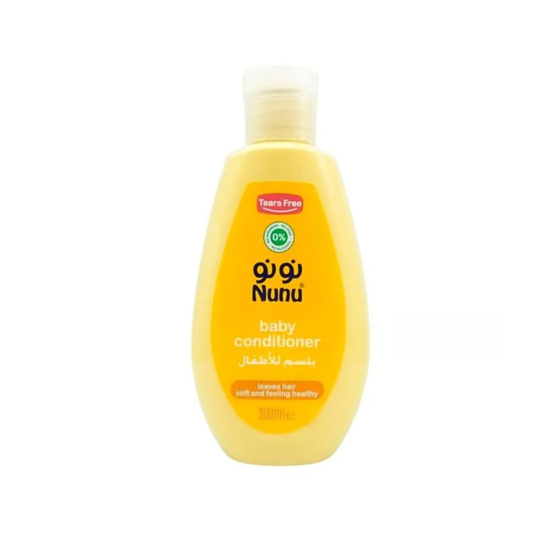 Nunu Baby Detangling Conditioner, Moisturizing Hair Care, 200ml