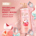 Best Smelling Body Wash Sparkling Peach Refreshing Lux 400ml