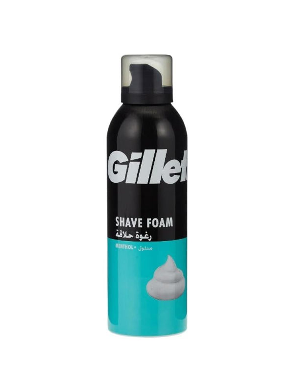 Gillette Men's Menthol Shaving Foam - 200ml