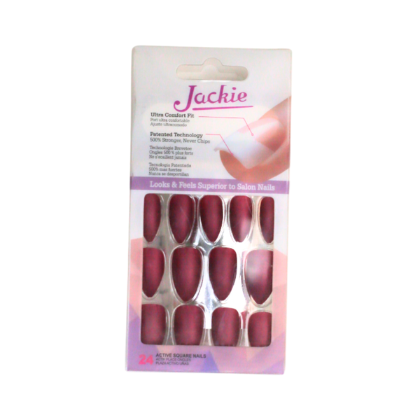 Jackie Ready-Made Artificial Nails Glue-Free 20g