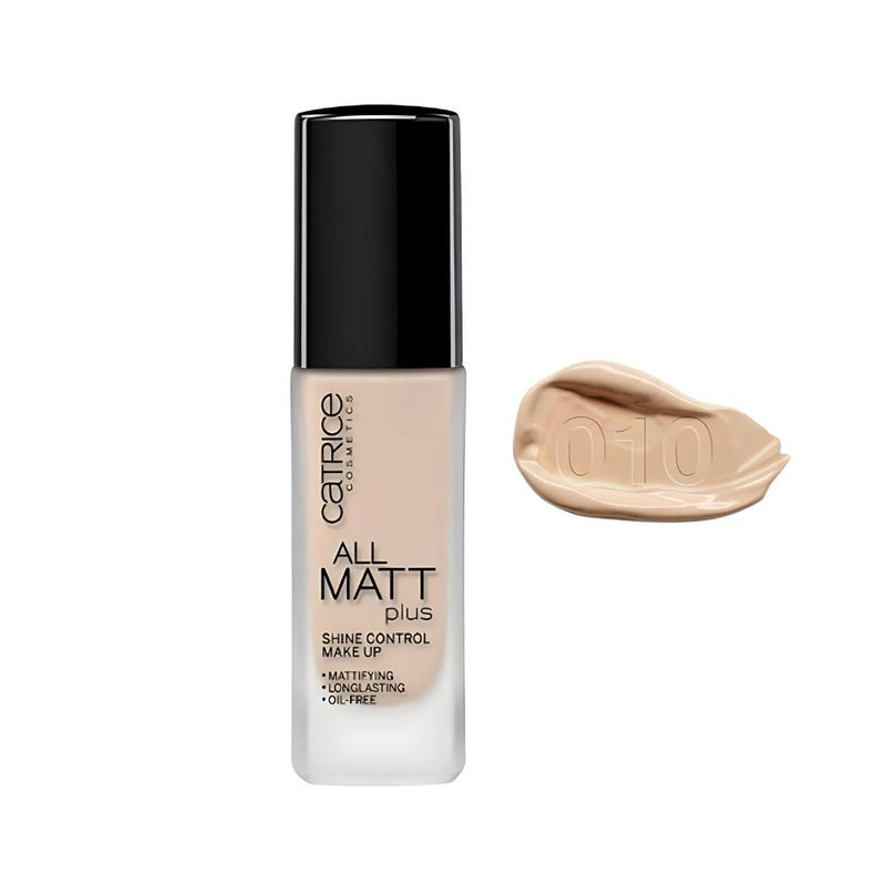 Catrice All Matte Plus Shine Control Foundation Light Beige 010 30ml