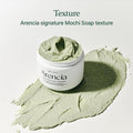 Arencia Fresh Green Rice Mochi Facial Cleanser for Blemish-Prone Skin, 120g