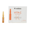 K-sebio Vitamin C Facial Ampoules 10 x 2ml Brightening and Hydrating