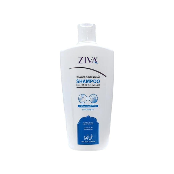 Ziva Shampoo Hajj & Umrah No Fragrance No Alcohol Cleansing 500ml