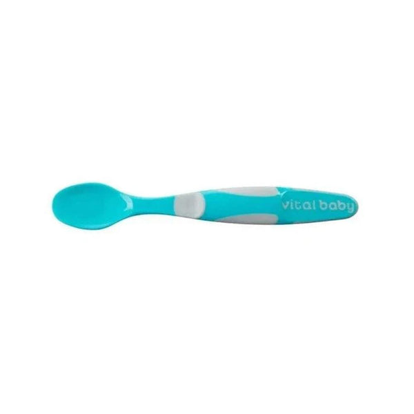 Vital Baby Large Weaning Spoons, Soft Tip, BPA-Free, 5 Pack