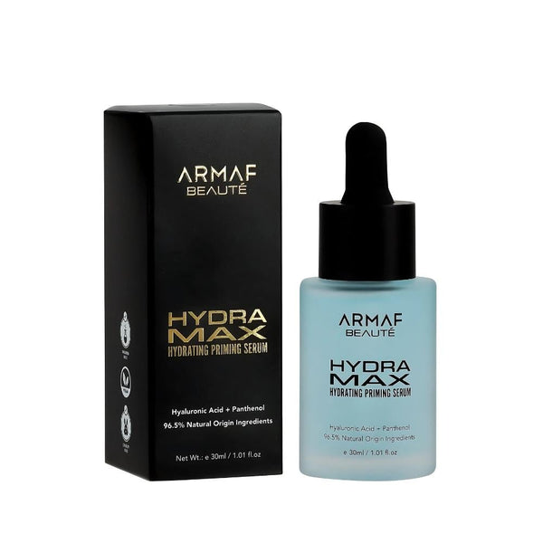 Armaf Hydra Max Priming Moisturizing Serum, Hyaluronic Acid, 30ml