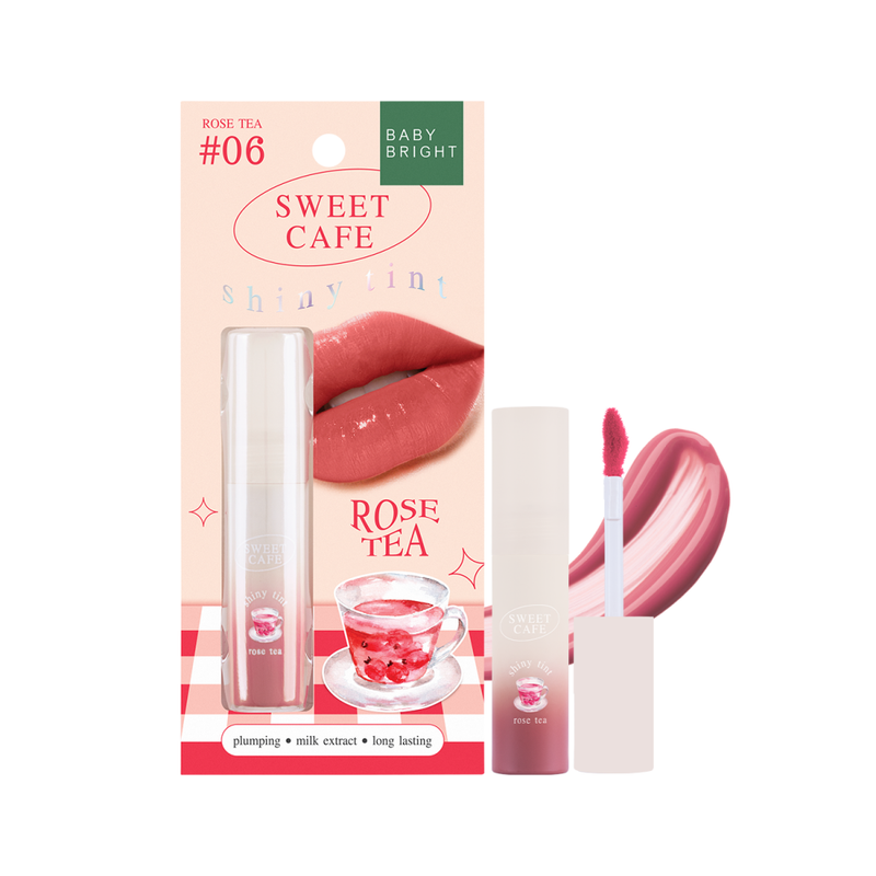 Rose Tea Lip Tint Hydrating Long Lasting Stain Baby Bright 2.8g