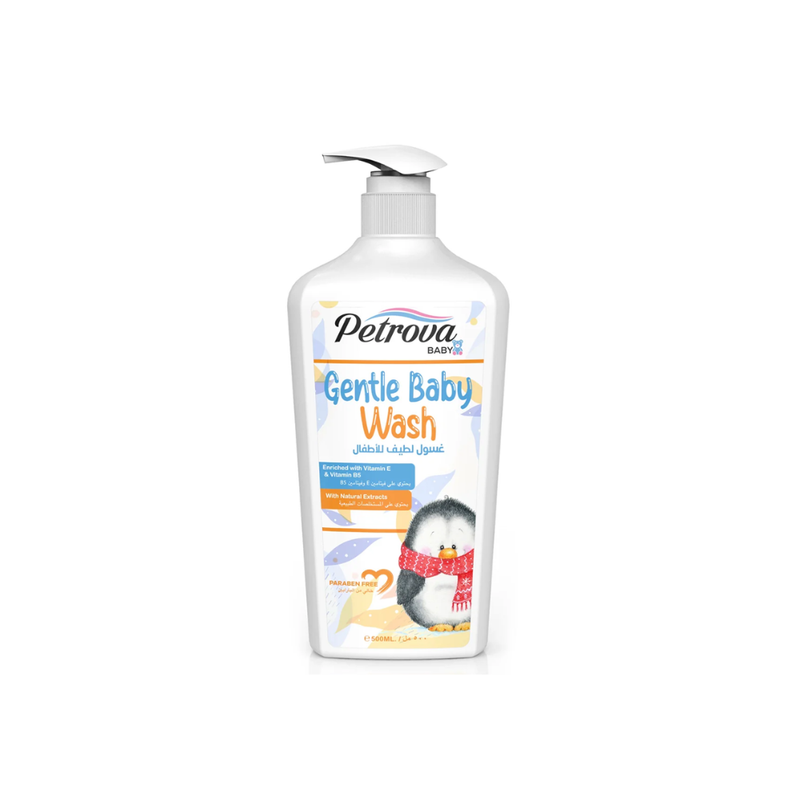 Petrova Baby Wash Moisturizing Body Cleanser, 500ml