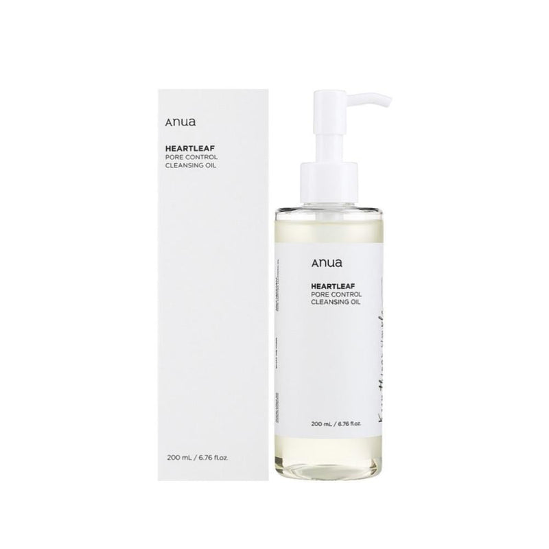 Anua Heartleaf Pore Control Cleansing Oil, Makeup Remover, 200ml