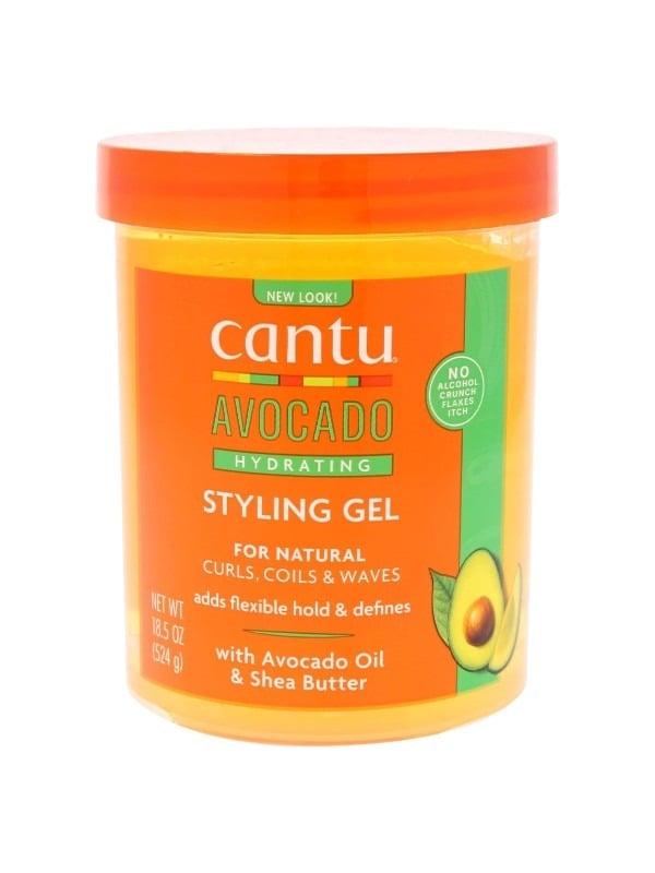 Best Styling Gel for Gray Hair Hydrating Avocado Cantu 524g