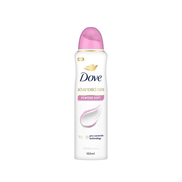 Dove Powder Soft Deodorant Spray 48-Hour Protection Alcohol-Free 150ml