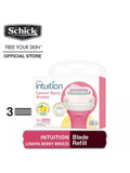 Intuition Razor Refills Lemon & Raspberry Schick 3 Count