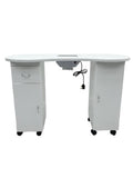 Salon System Pedicure Table - White - Salon Furniture
