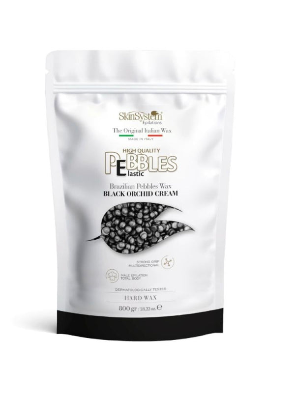 Skin System Black Wax Beads for Hair Removal - 800g