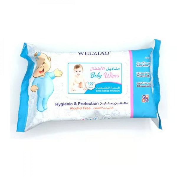Welcome Baby Wipes for Normal Skin, 100 Count