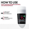 Men's Antiperspirant Extreme Control 72H Vichy 50ml