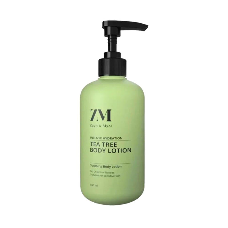 Antibacterial Body Lotion Tea Tree Soothing Hydration Zen & Meza 500ml