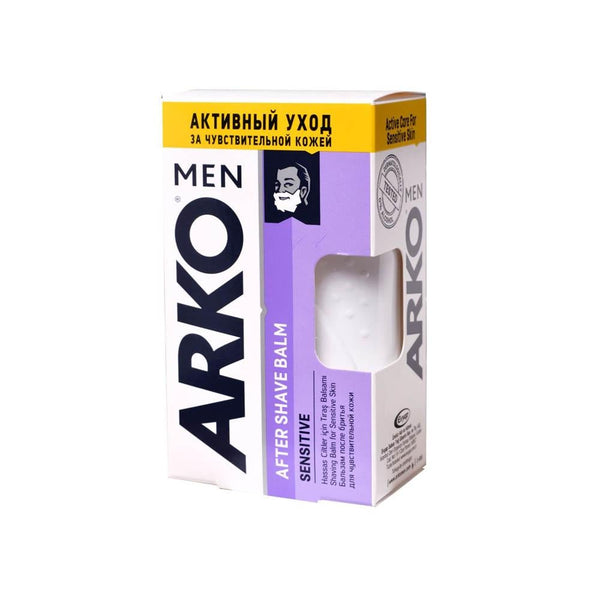 Aftershave Balm for Sensitive Skin Soothing Alcohol-Free ARKO Men 150ml