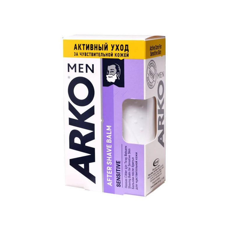 Aftershave Balm for Sensitive Skin Soothing Alcohol-Free ARKO Men 150ml