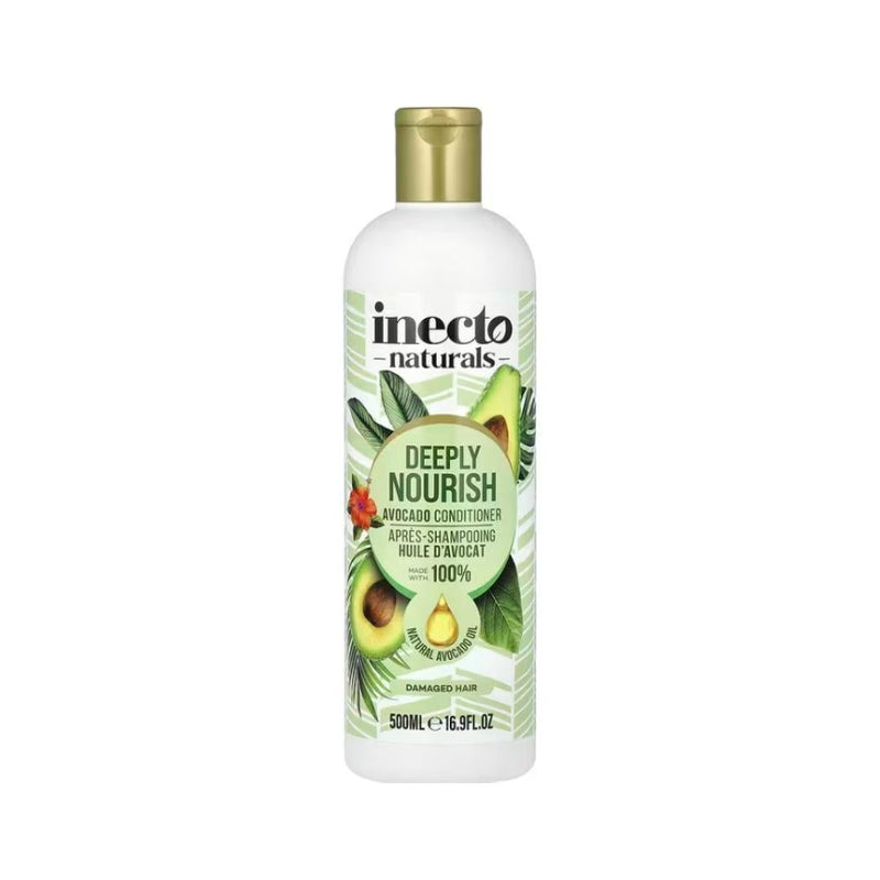 Inecto Natural Avocado Nourishing Conditioner for Dry & Damaged Hair - 500ml