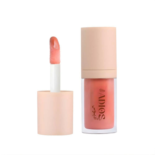 Good Morning Adios Lip Gloss, Sandy Beach, Hydrating, Non-Sticky