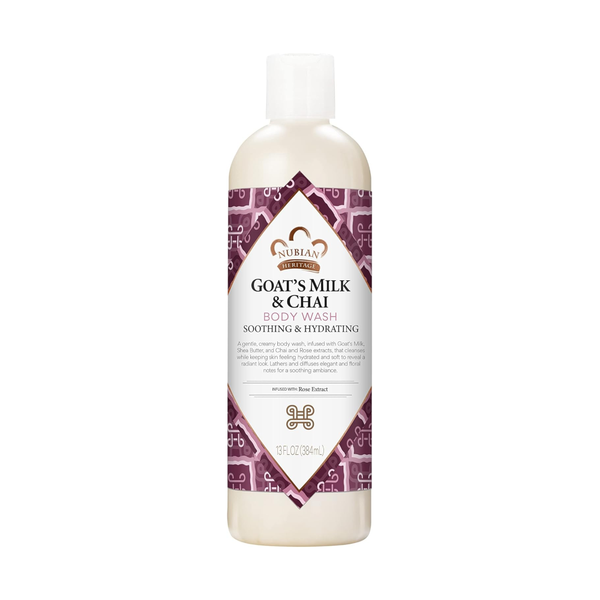 Nubian Heritage Goat Milk and Tea Body Wash Shea Butter 384ml