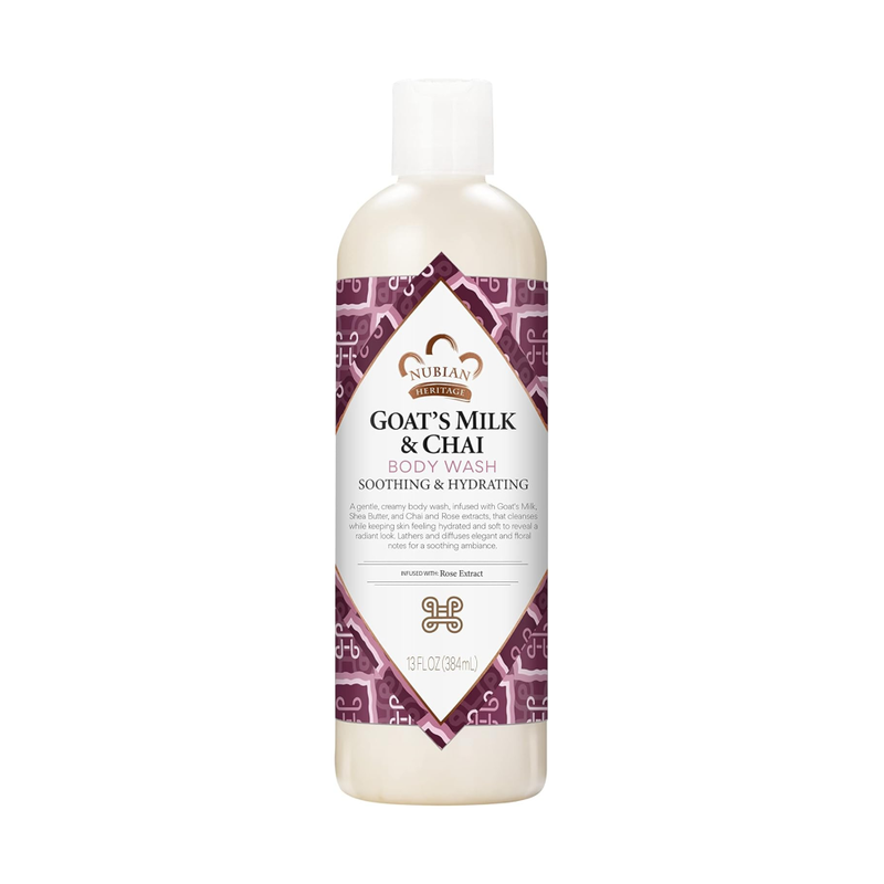 Nubian Heritage Goat Milk and Tea Body Wash Shea Butter 384ml