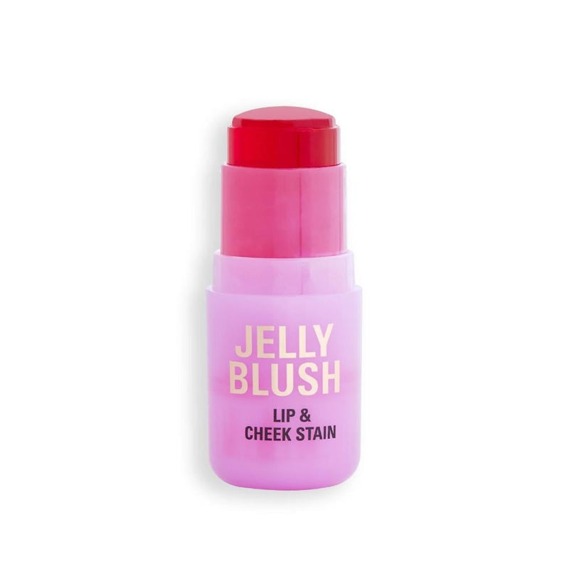 Revolution Jelly Blush Lip and Cheek Tint Hyaluronic Acid Pink