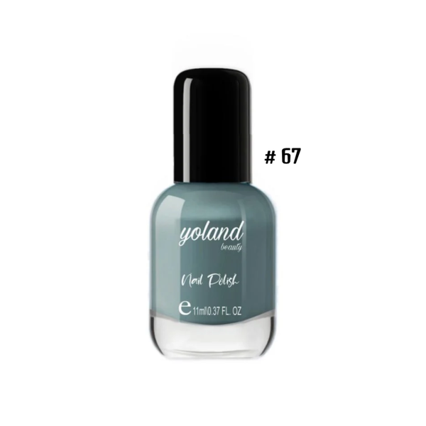 Yolande Beauty Nail Polish 67 Quick-Drying, Glossy Finish