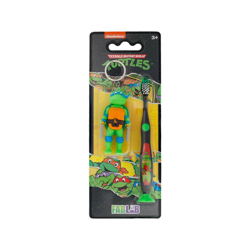 Kids Manual Toothbrush TMNT Medallion Fab Lab