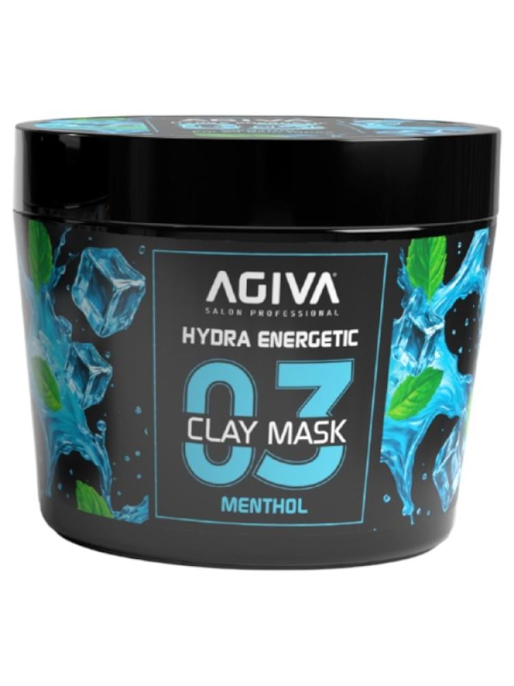 Agiva Hydra Energetic Menthol Clay Mask - 300ml