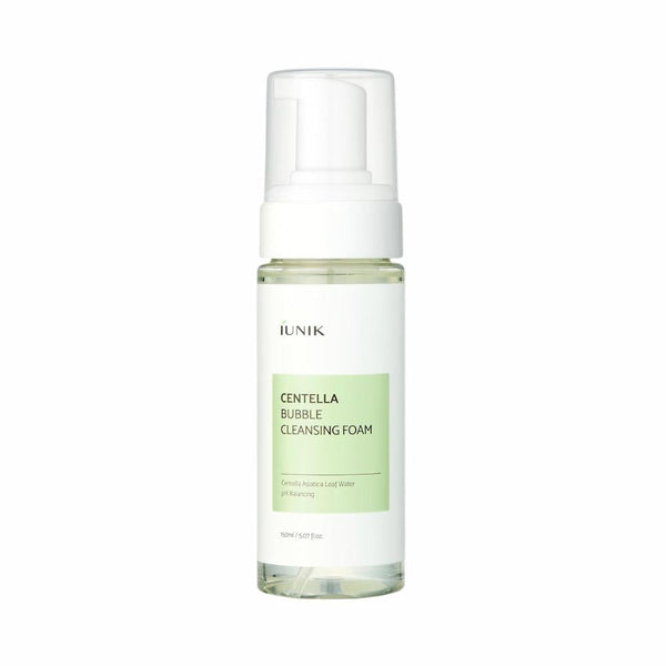 Iunik Centella Bubble Foaming Cleanser, 69% Centella Asiatica, 150ml