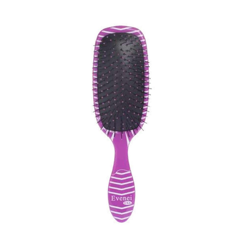 Evenei Detangling Hairbrush EV8010 with Non-Slip Handle, Multi-Color