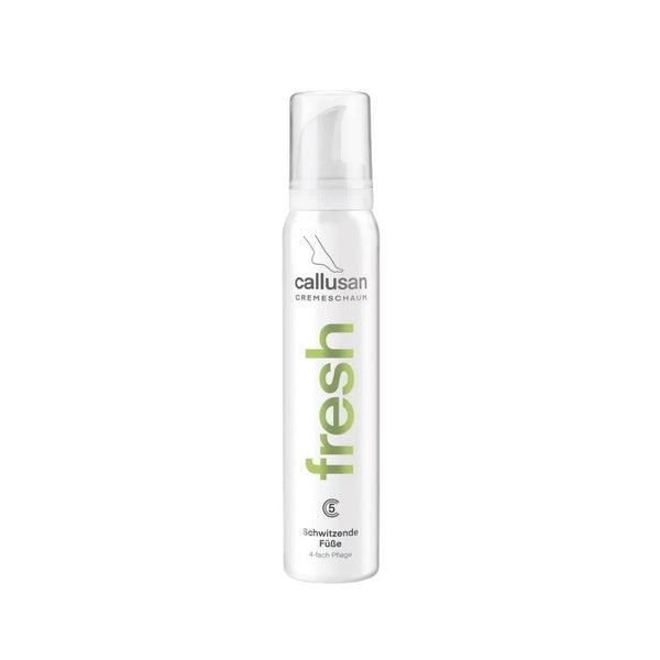 Fresh Mousse Foot Cream for Sweaty Feet Perspiration Control Kaleosan 125ml