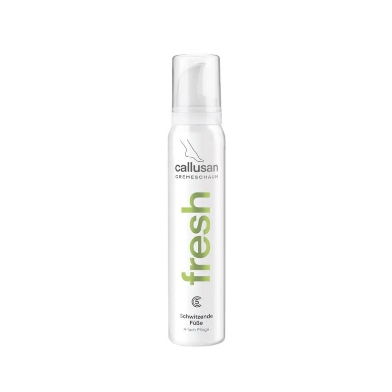 Fresh Mousse Foot Cream for Sweaty Feet Perspiration Control Kaleosan 125ml