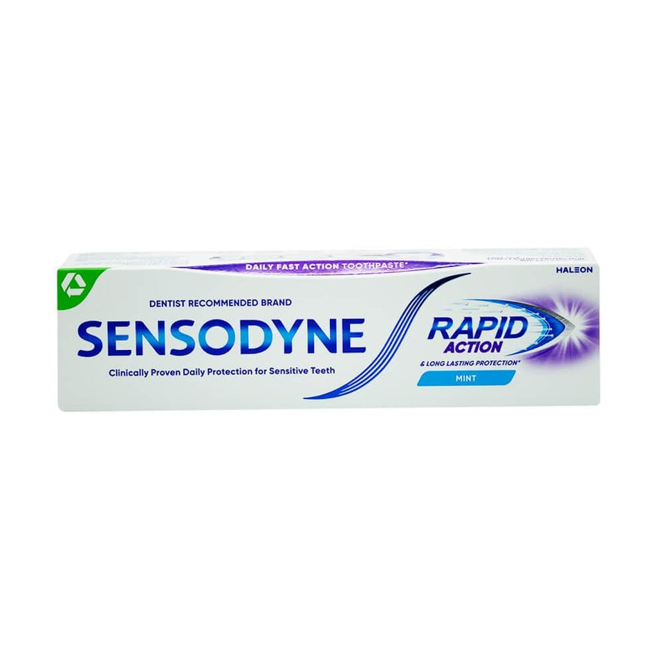 Sensodyne Rapid Action Whitening Toothpaste for Sensitive Teeth 75ml