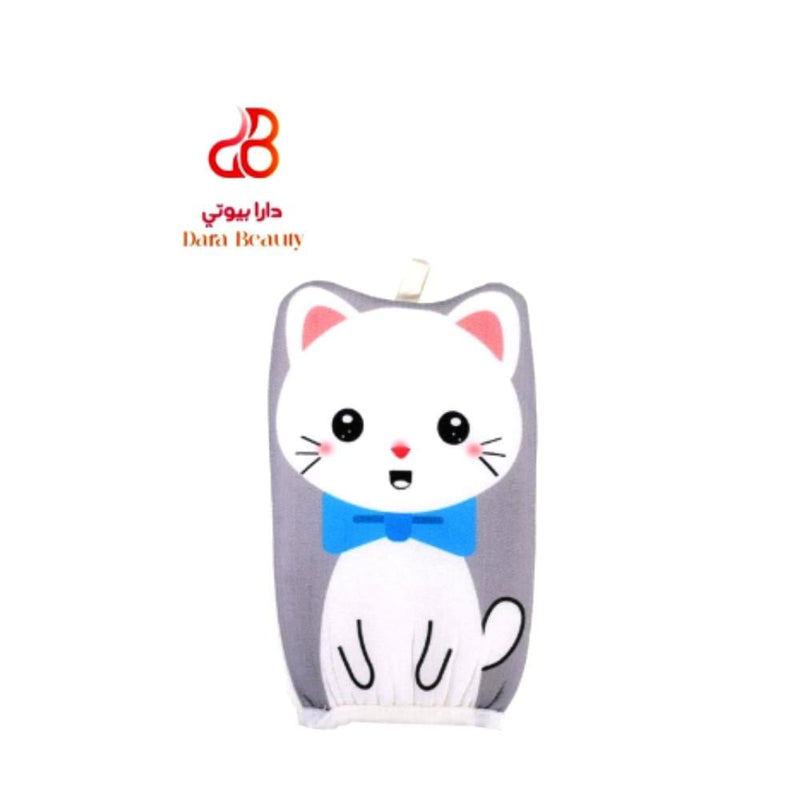 Loofah Bath Sponge Cat Paw Shaped Exfoliating Tool Dar Beauty 9772