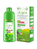 0 Black Hair Color Shampoo Ammonia-Free Apple Extract, 400ml