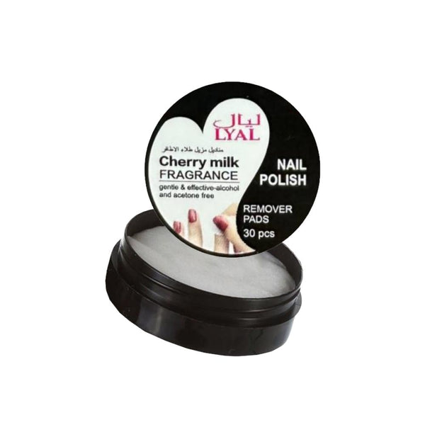 Layal Nail Polish Remover Wipes, 30 Count