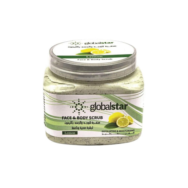 Best Body Scrub Lemon Brightening Exfoliating Globalstar 500ml
