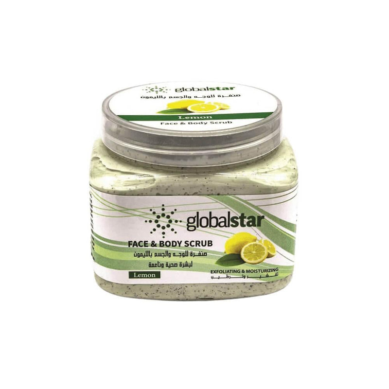 Best Body Scrub Lemon Brightening Exfoliating Globalstar 500ml