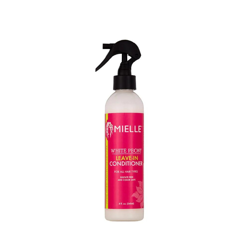 Mielle Organics White Peony Leave-In Conditioner for Hydration and Frizz Control, 240ml