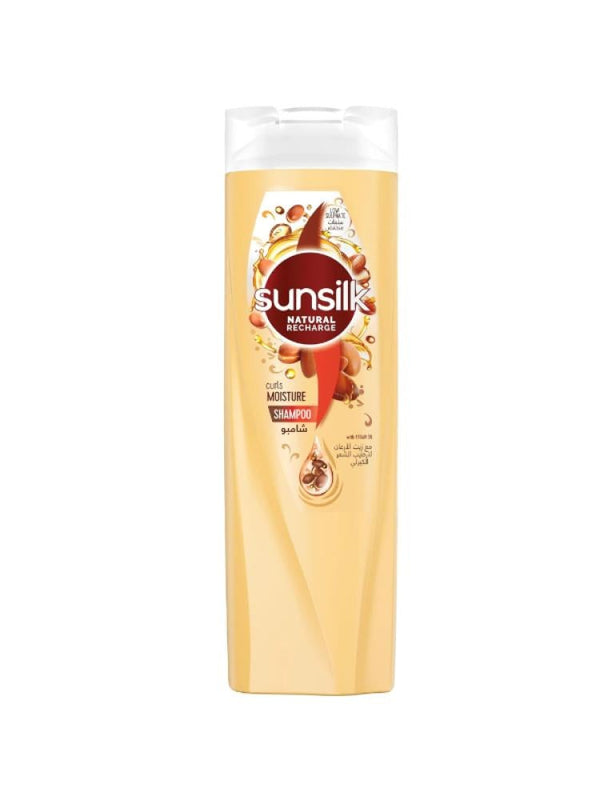 Sunsilk Argan Oil Shampoo for Curly Hair - 400 ml