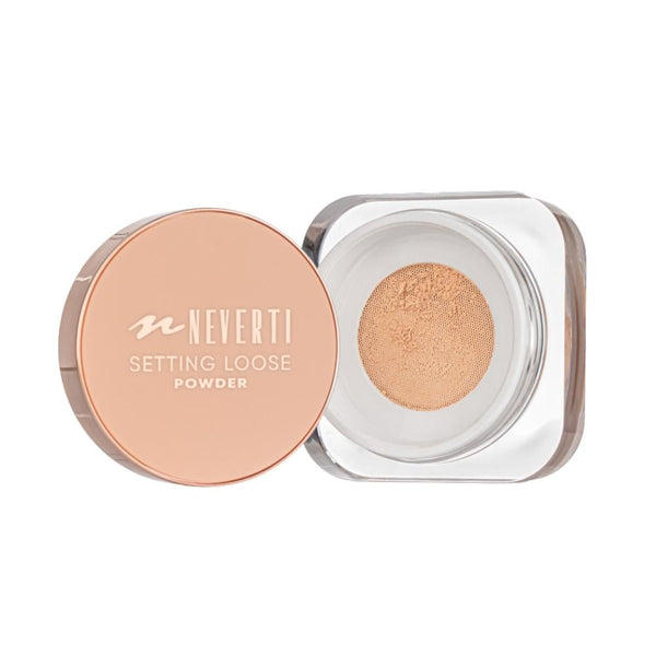 Neverti Loose Setting Powder 002, Natural Matte Finish, Oil Control