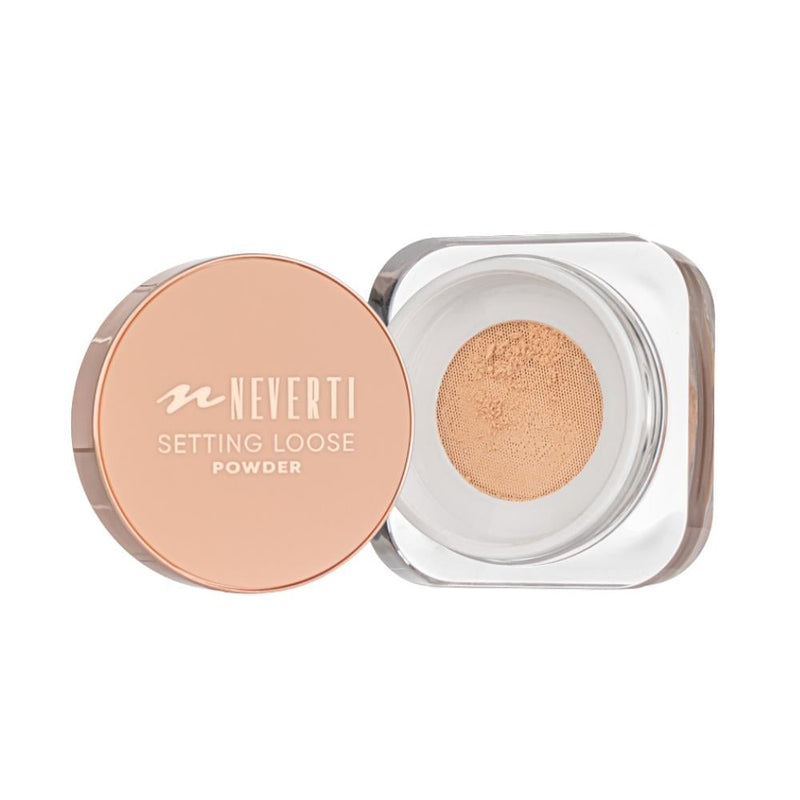 Neverti Loose Setting Powder 002, Natural Matte Finish, Oil Control