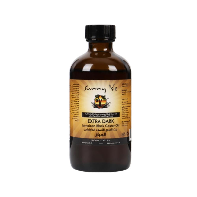 Castor Oil for Dry Skin Multi-Use Jamaican Black Castor Oil Sunny Isle 177ml