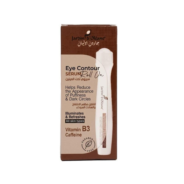 Caffeine Eye Serum Vitamin B3 Niacinamide Under Eye Jardin d'Oléane 16ml